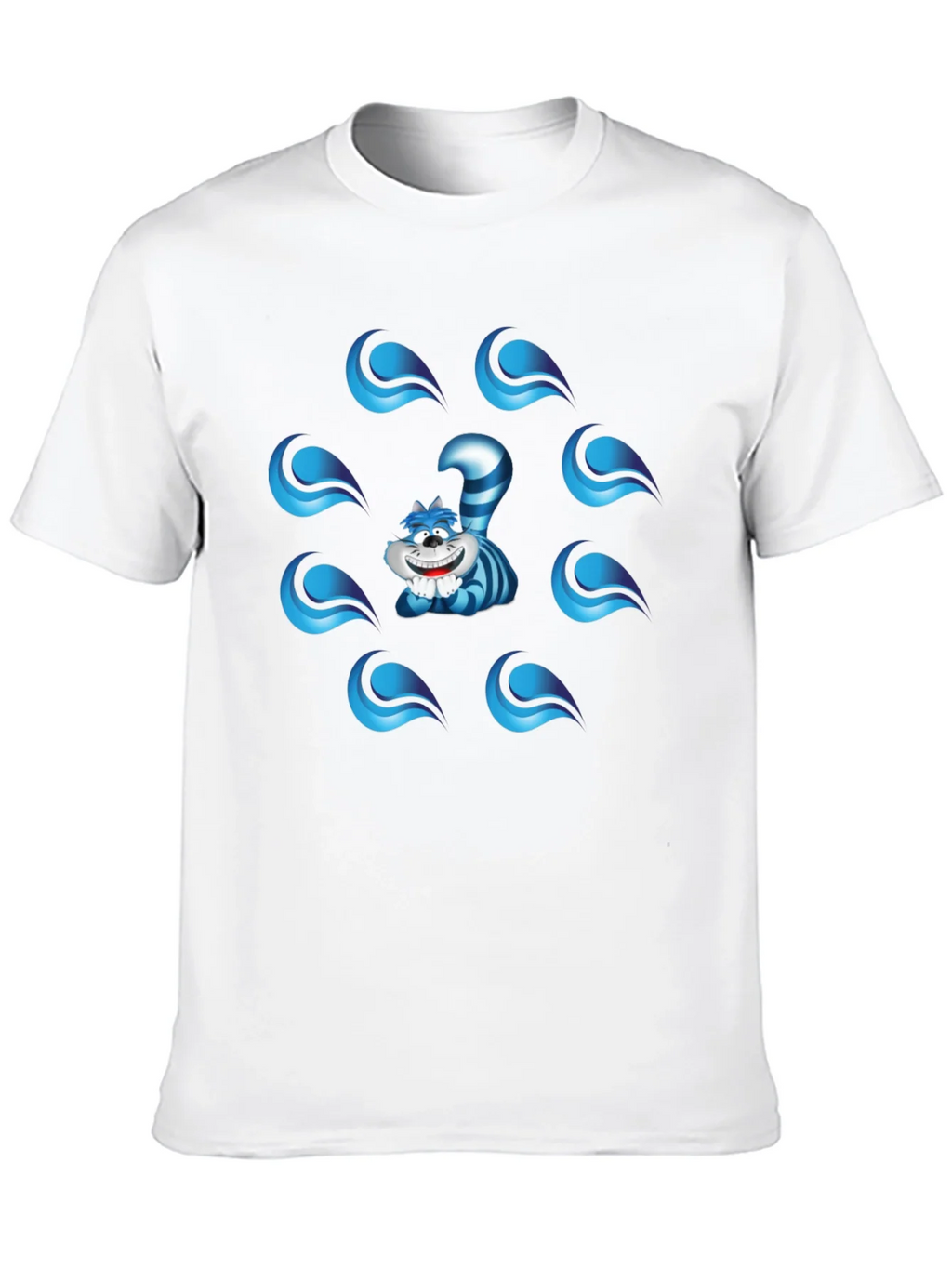 Cheshire Cat Graphic T-Shirt - Mens Black Tee product image 9