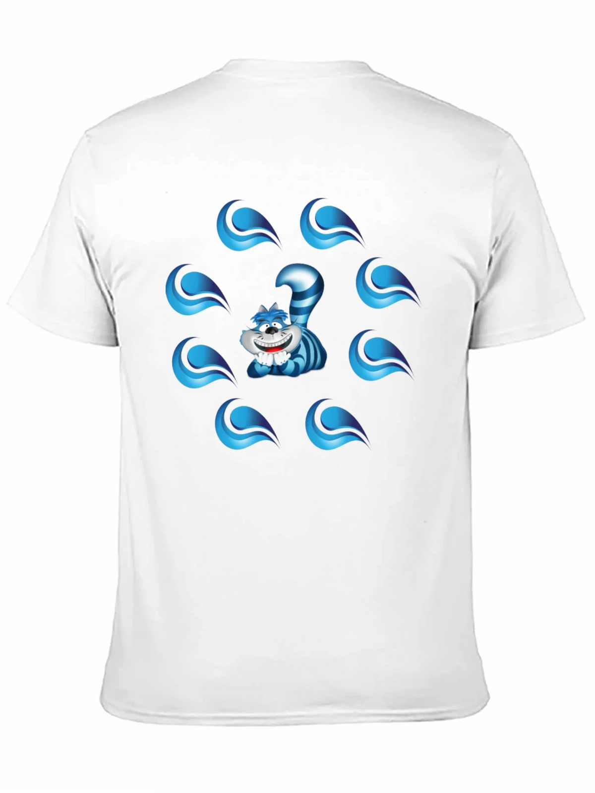 Cheshire Cat Graphic T-Shirt - Mens Black Tee product image 10