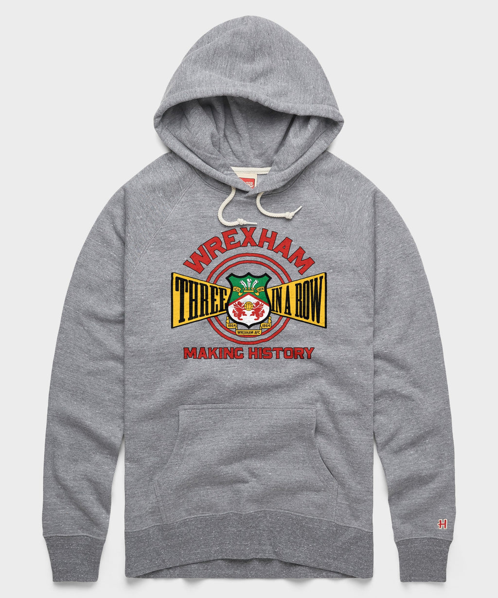Wrexham AFC Three In A Row Hoodie product image 1