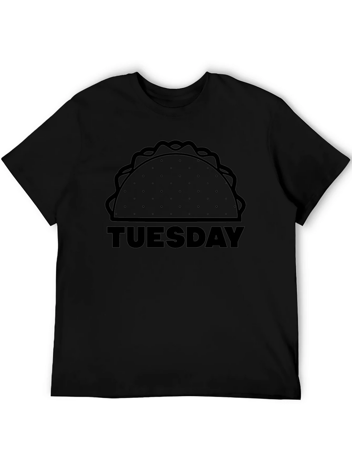 Taco Tuesday Graphic Tee - Mens Black T-Shirt product image 5