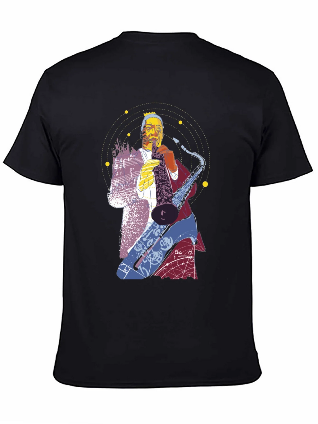 Jazz Saxophone Graphic T-Shirt product image 4