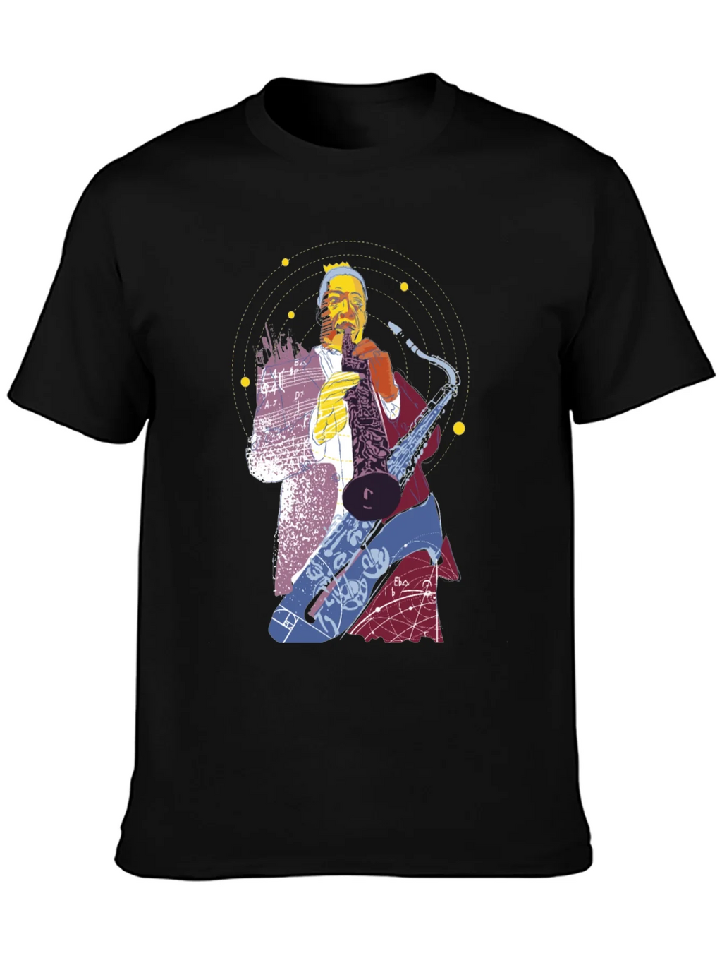 Jazz Saxophone Graphic T-Shirt product image 3