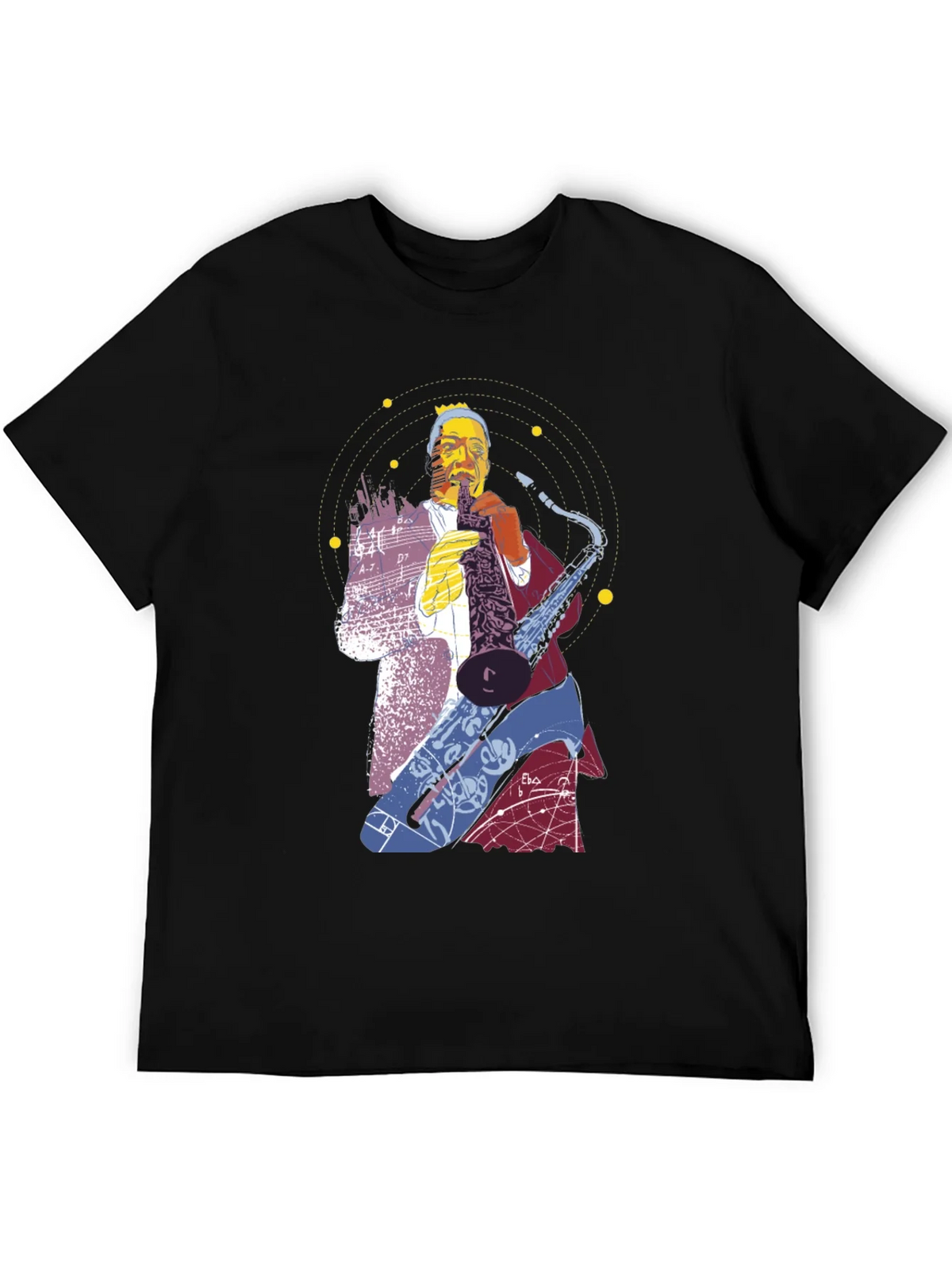 Jazz Saxophone Graphic T-Shirt product image 5