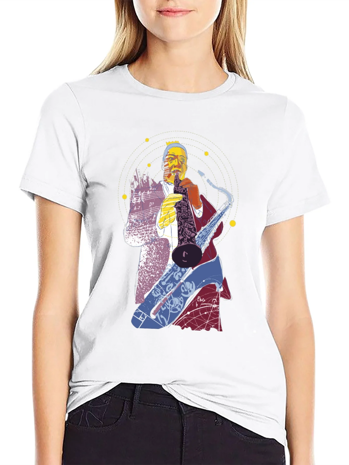 Jazz Saxophone Graphic T-Shirt product image 8