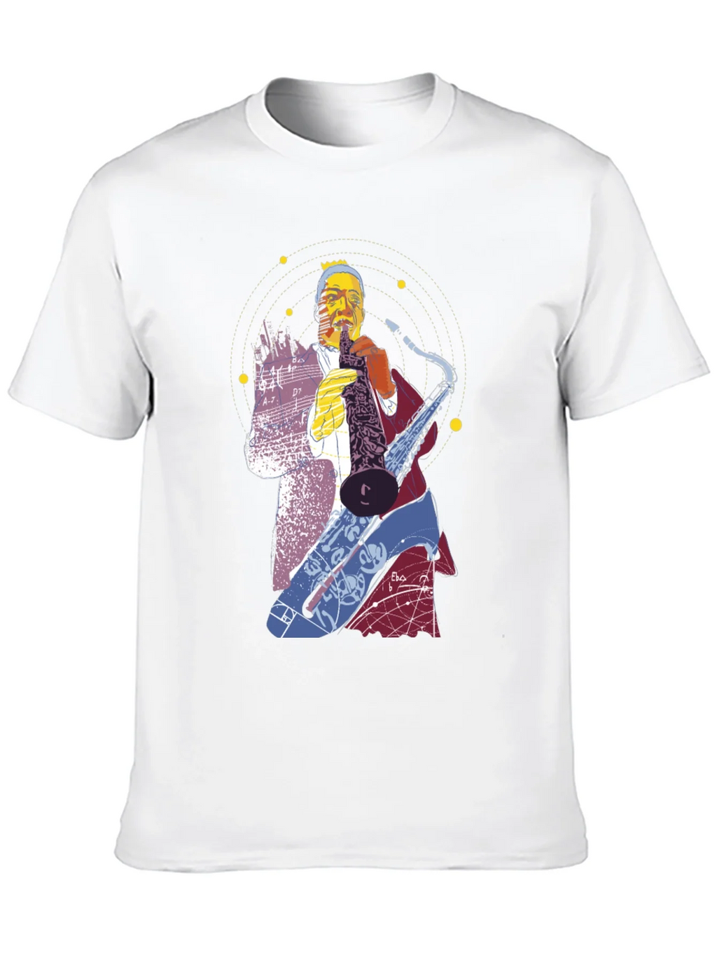 Jazz Saxophone Graphic T-Shirt product image 9