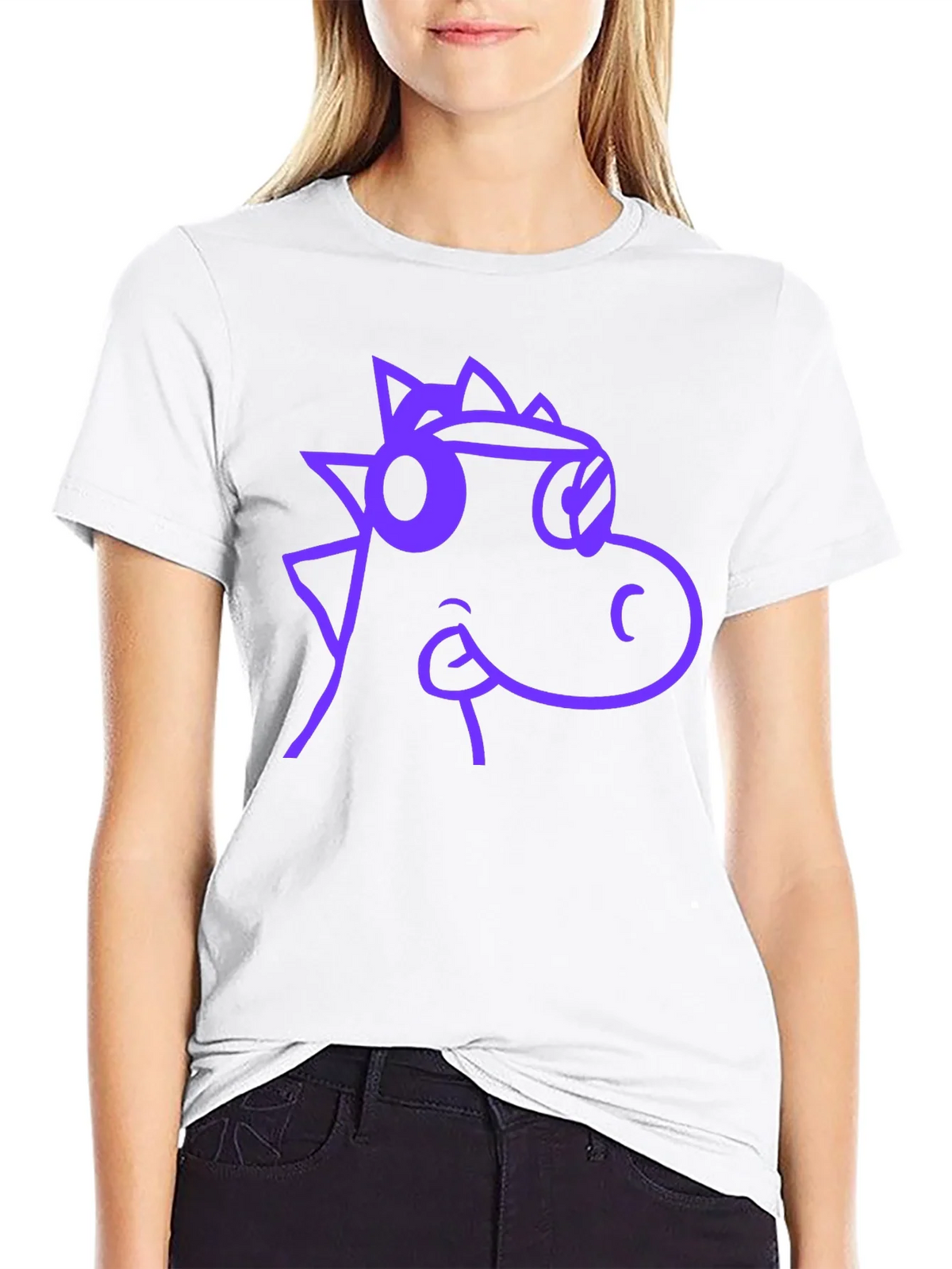 Cool Dino Graphic Tee - Casual Black T-Shirt product image 8