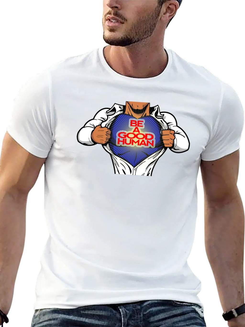 Be a Good Human Graphic T-Shirt product image 12