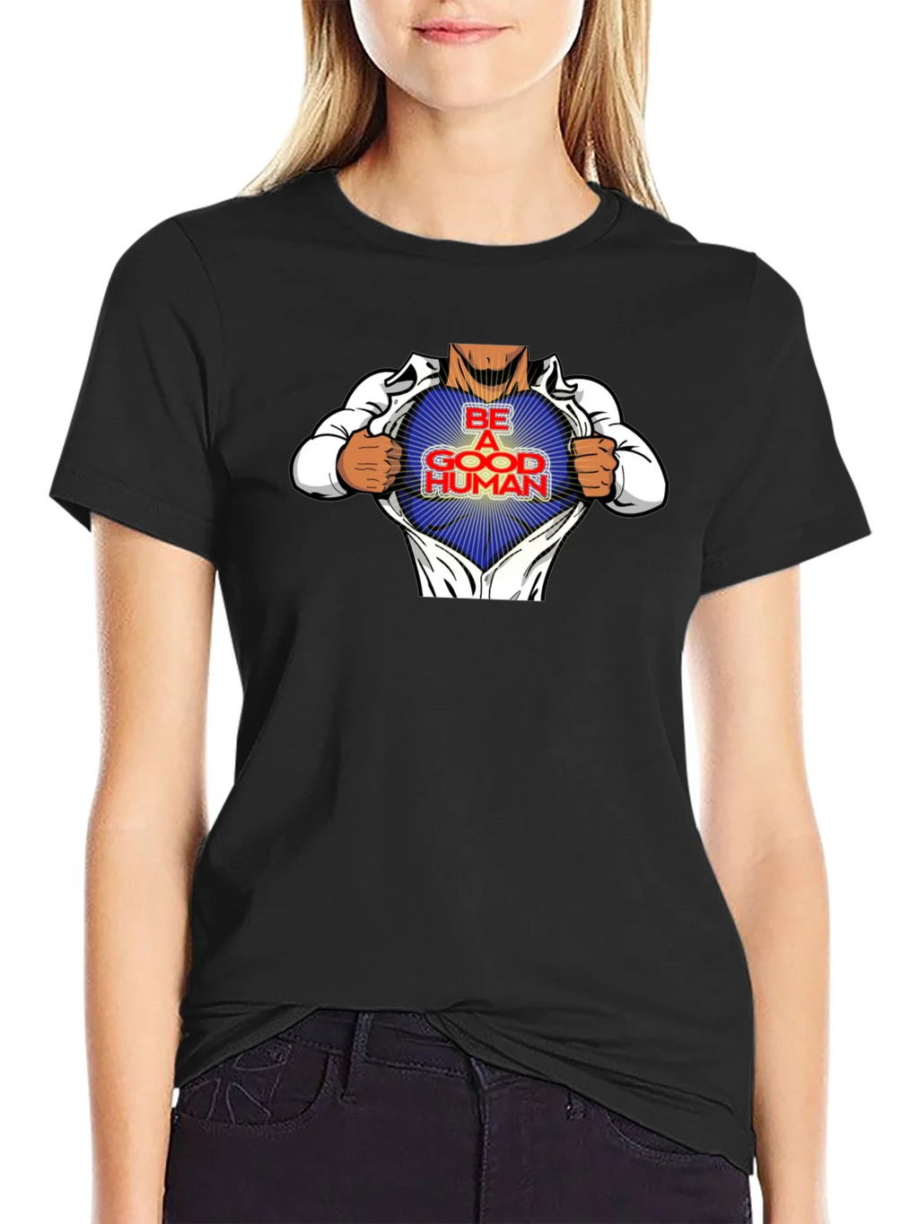 Be a Good Human Graphic T-Shirt product image 2
