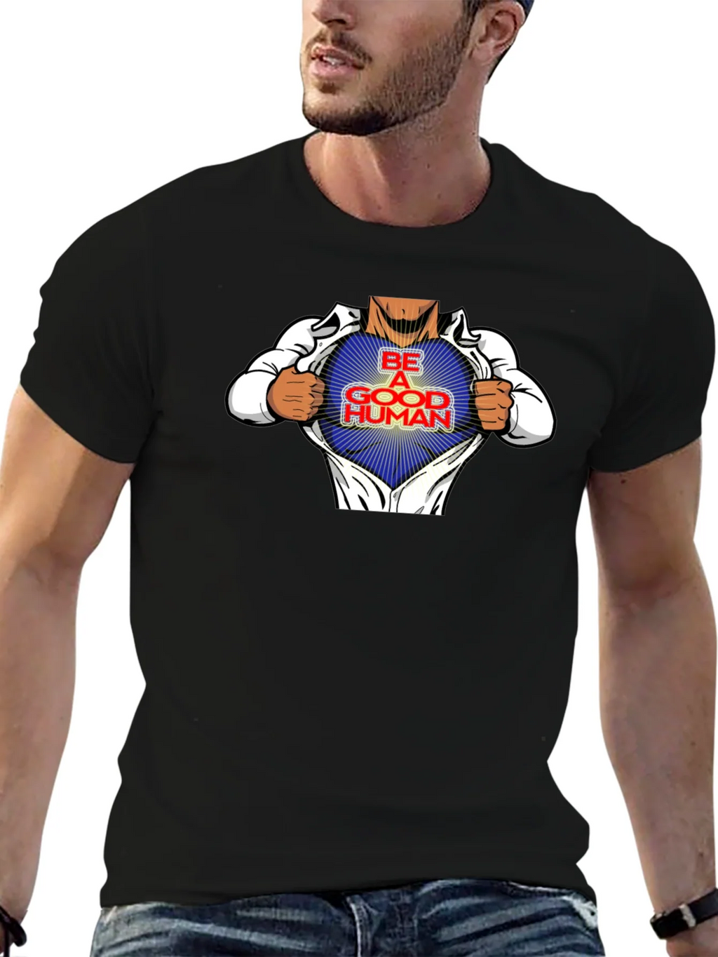 Be a Good Human Graphic T-Shirt product image 6