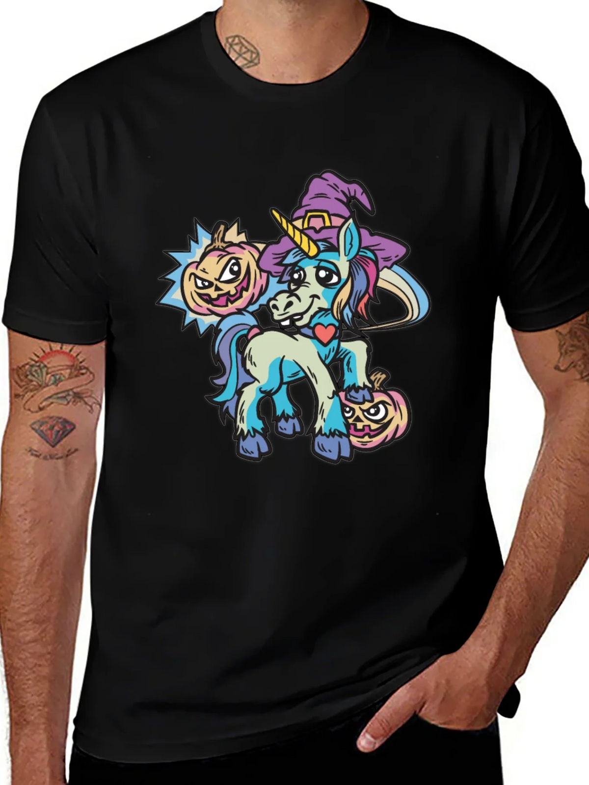 Unicorn Halloween T-Shirt - Festive & Fun product image 1