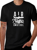 Air Traffic Control Graphic Tee - Black product image 1
