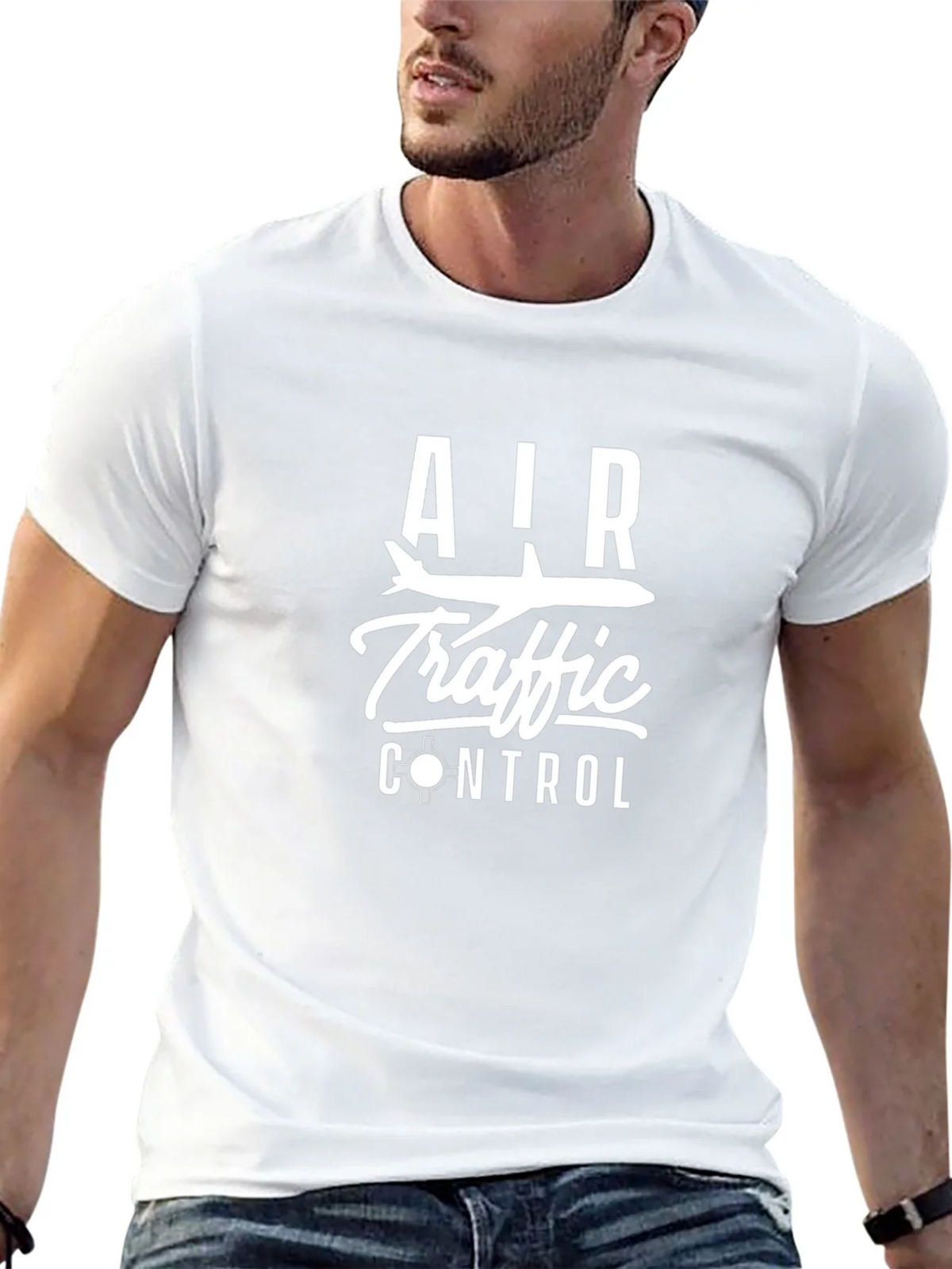 Air Traffic Control Graphic Tee - Black product image 11