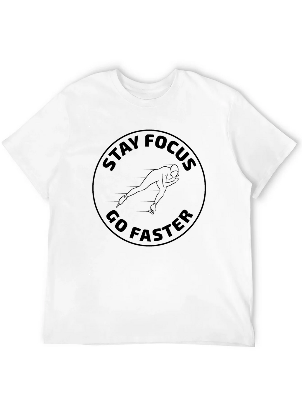 Stay Focus Go Faster Black T-Shirt product image 11