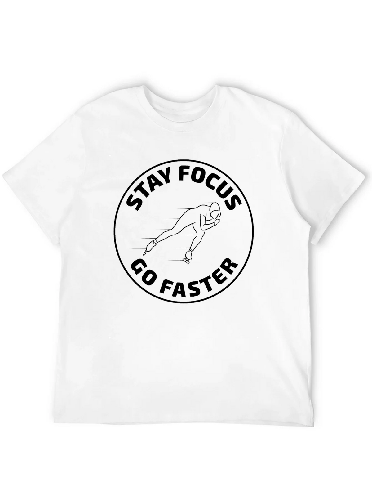 Stay Focus Go Faster Black T-Shirt product image 11