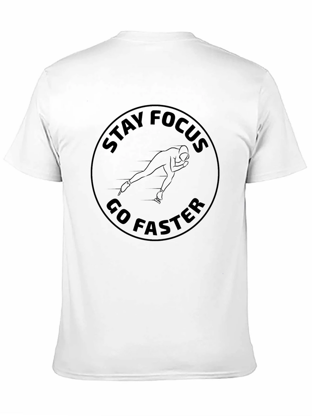 Stay Focus Go Faster Black T-Shirt product image 10
