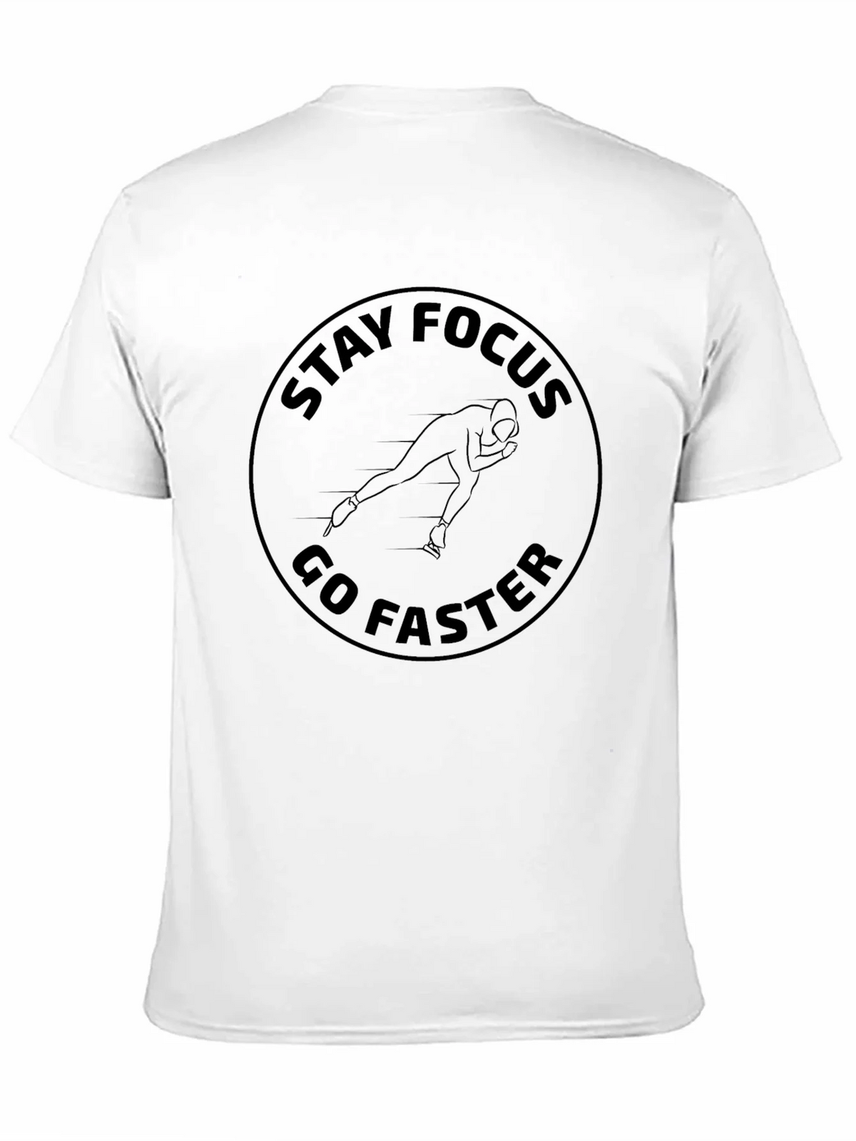 Stay Focus Go Faster Black T-Shirt product image 10