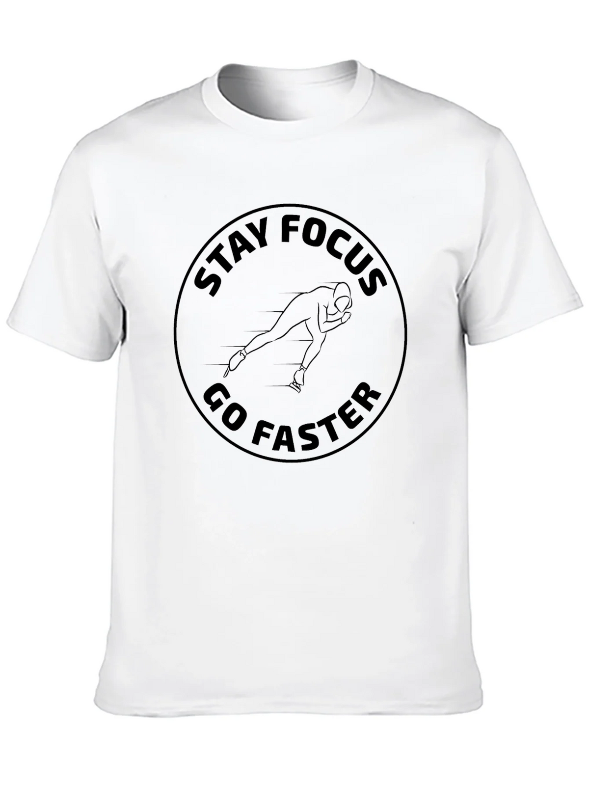 Stay Focus Go Faster Black T-Shirt product image 9