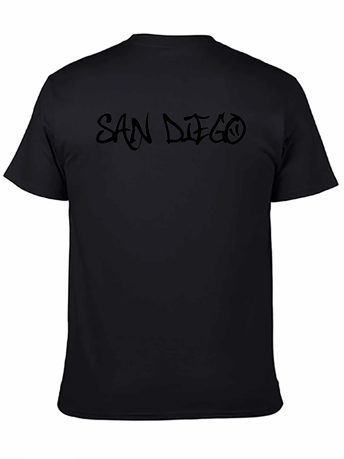 San Diego Graphic Black T-Shirt product image 4