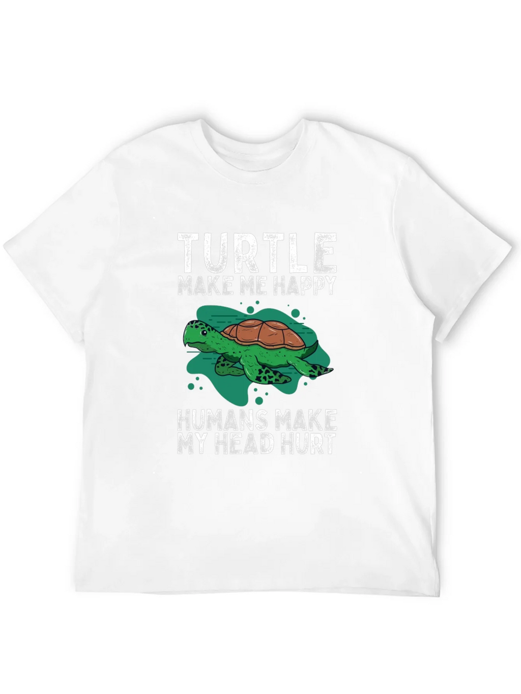 Turtle Make Me Happy Graphic T-Shirt product image 11