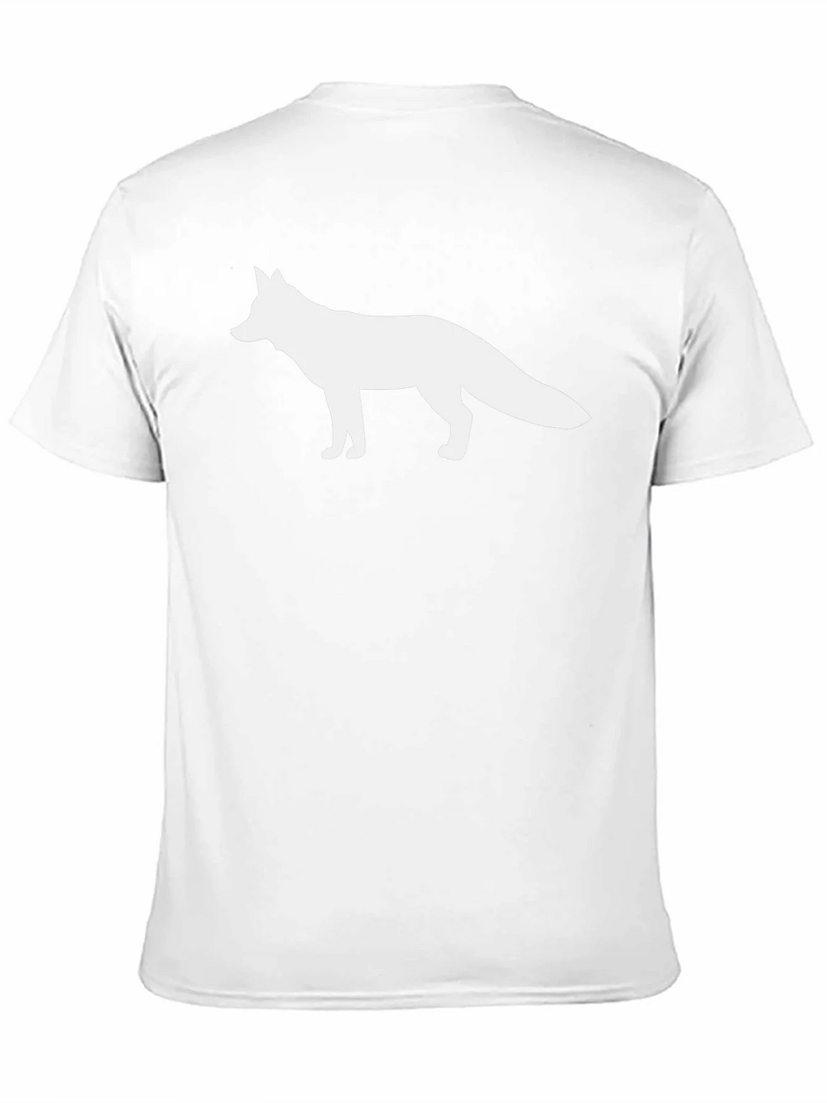 Fox Graphic Black T-Shirt - Classic Crew Neck product image 10