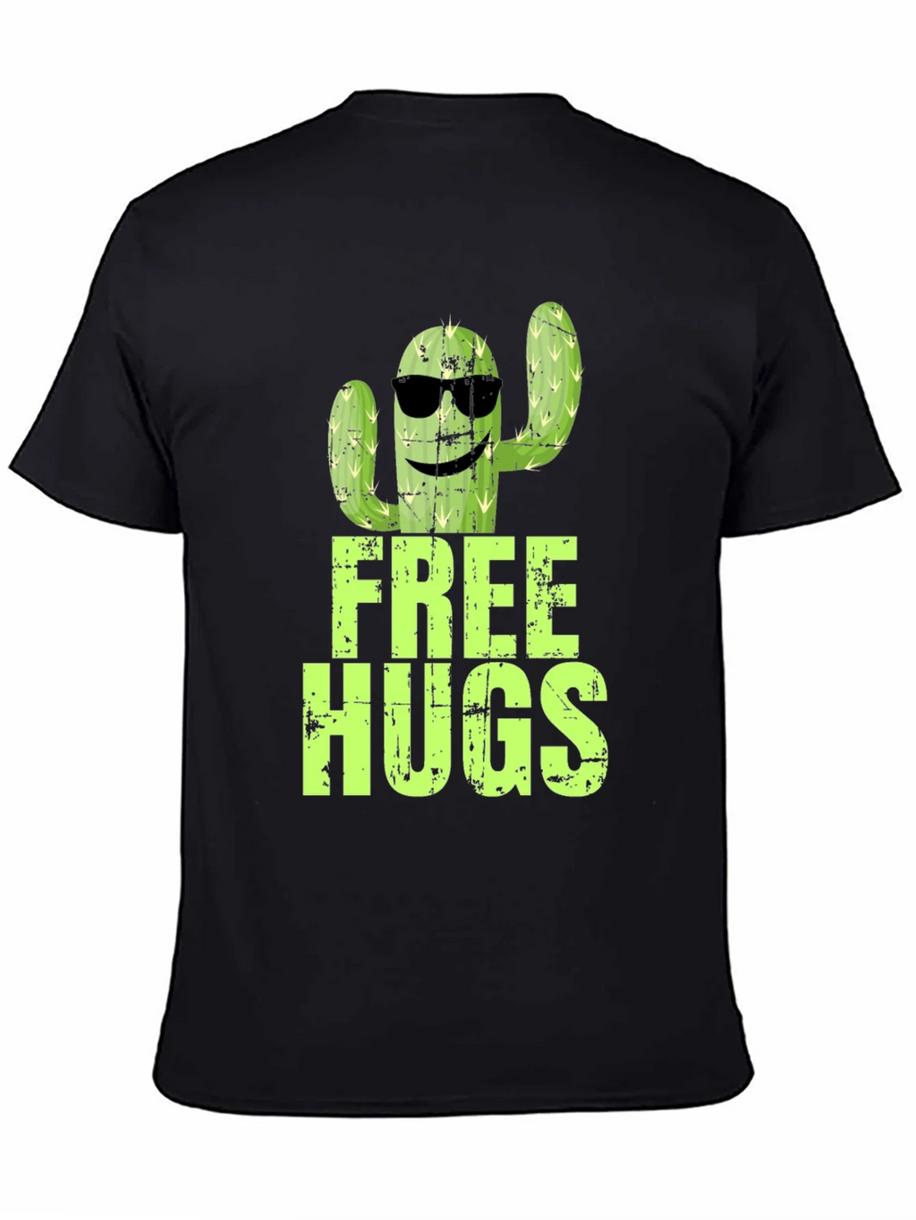 Free Hugs Cactus Graphic T-Shirt product image 4