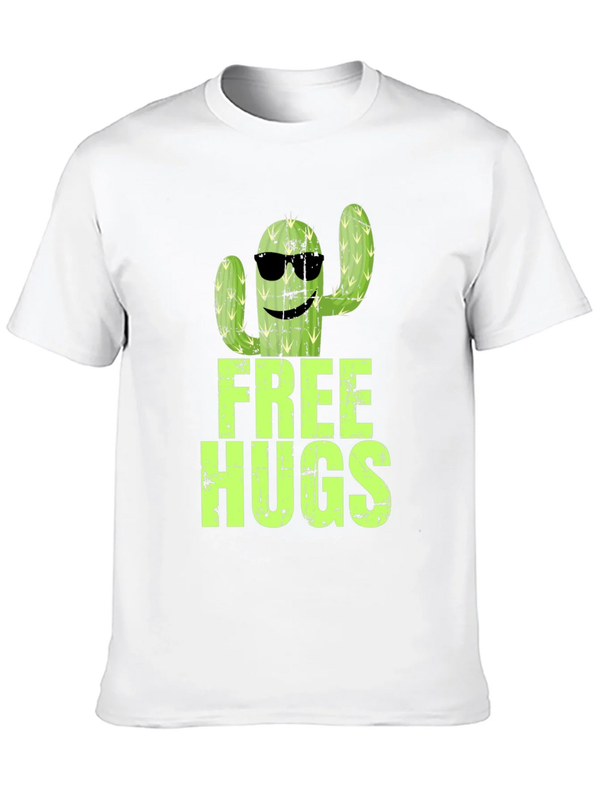 Free Hugs Cactus Graphic T-Shirt product image 9