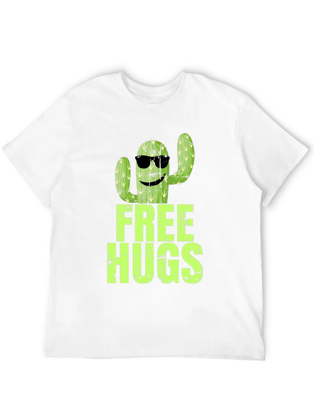 Free Hugs Cactus Graphic T-Shirt product image 11