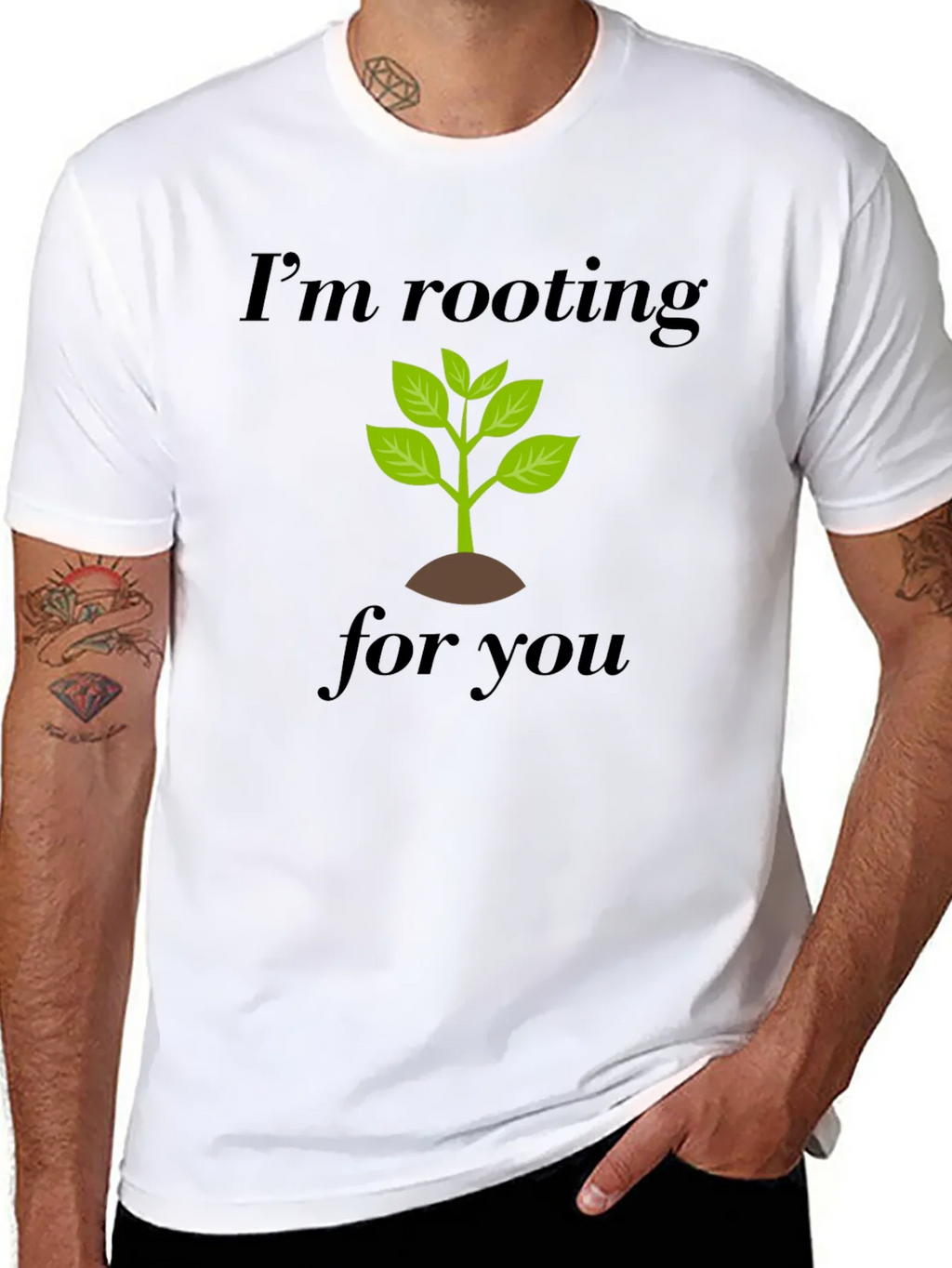 Im Rooting For You T-Shirt - Plant Graphic Tee product image 7