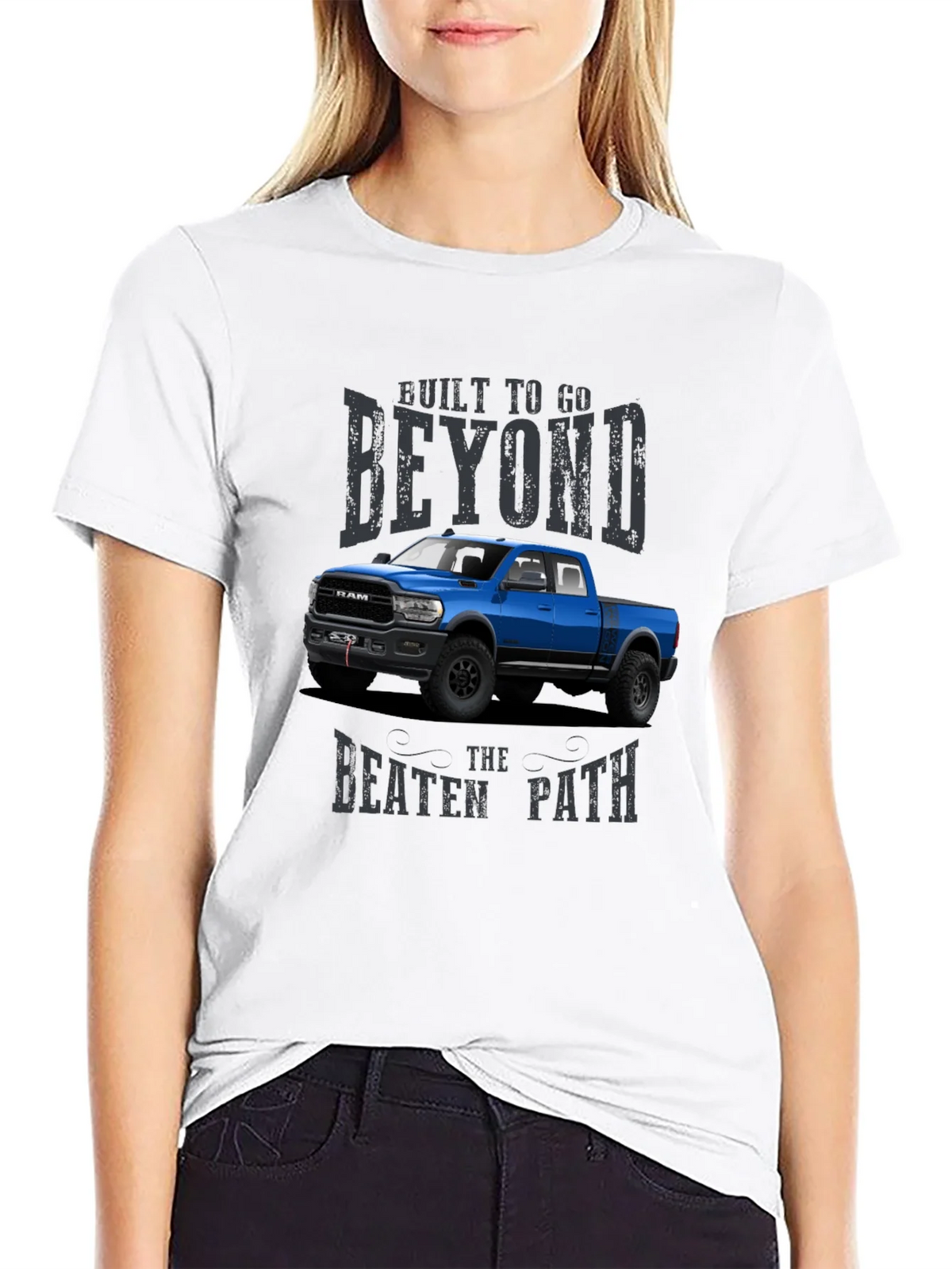 Built To Go Beyond Ram Truck Graphic T-Shirt product image 8