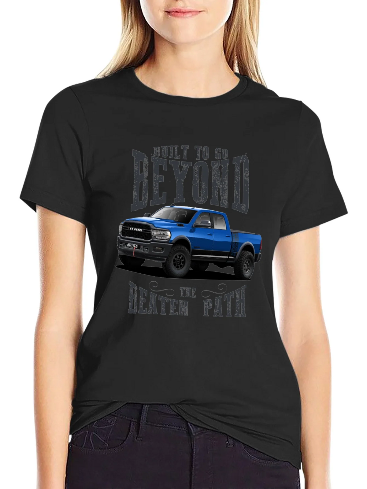 Built To Go Beyond Ram Truck Graphic T-Shirt product image 2