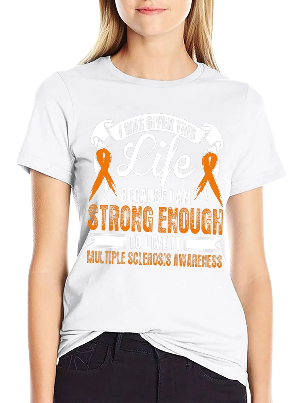 Multiple Sclerosis Awareness T-Shirt: I Was Given This Life product image 8