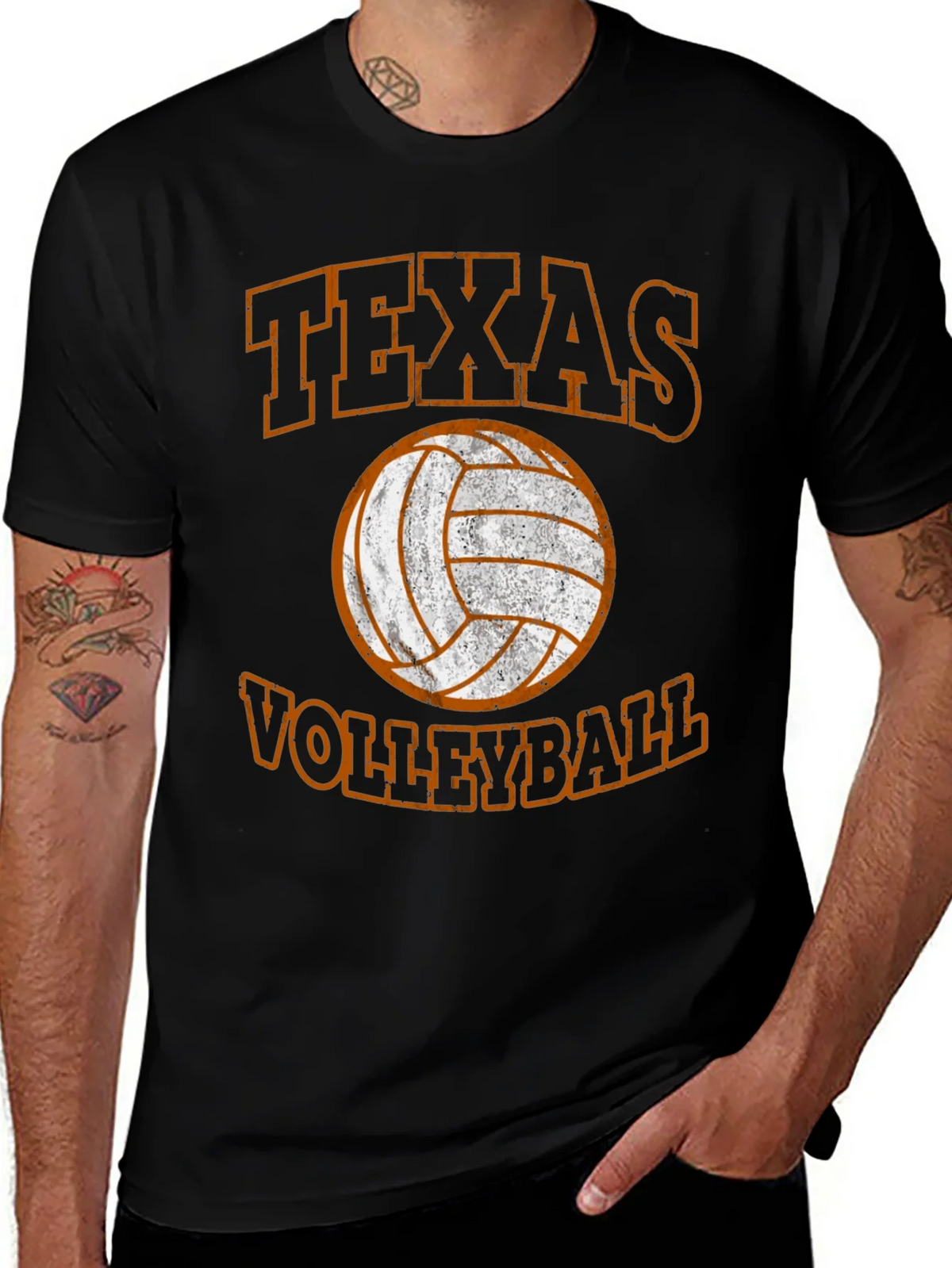 Texas Volleyball Graphic T-Shirt product image 1