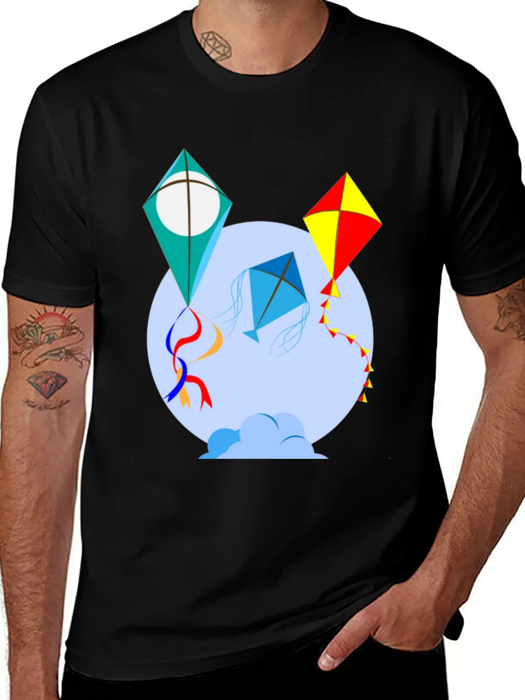 Kite Graphic T-Shirt - Fun & Stylish product image 1