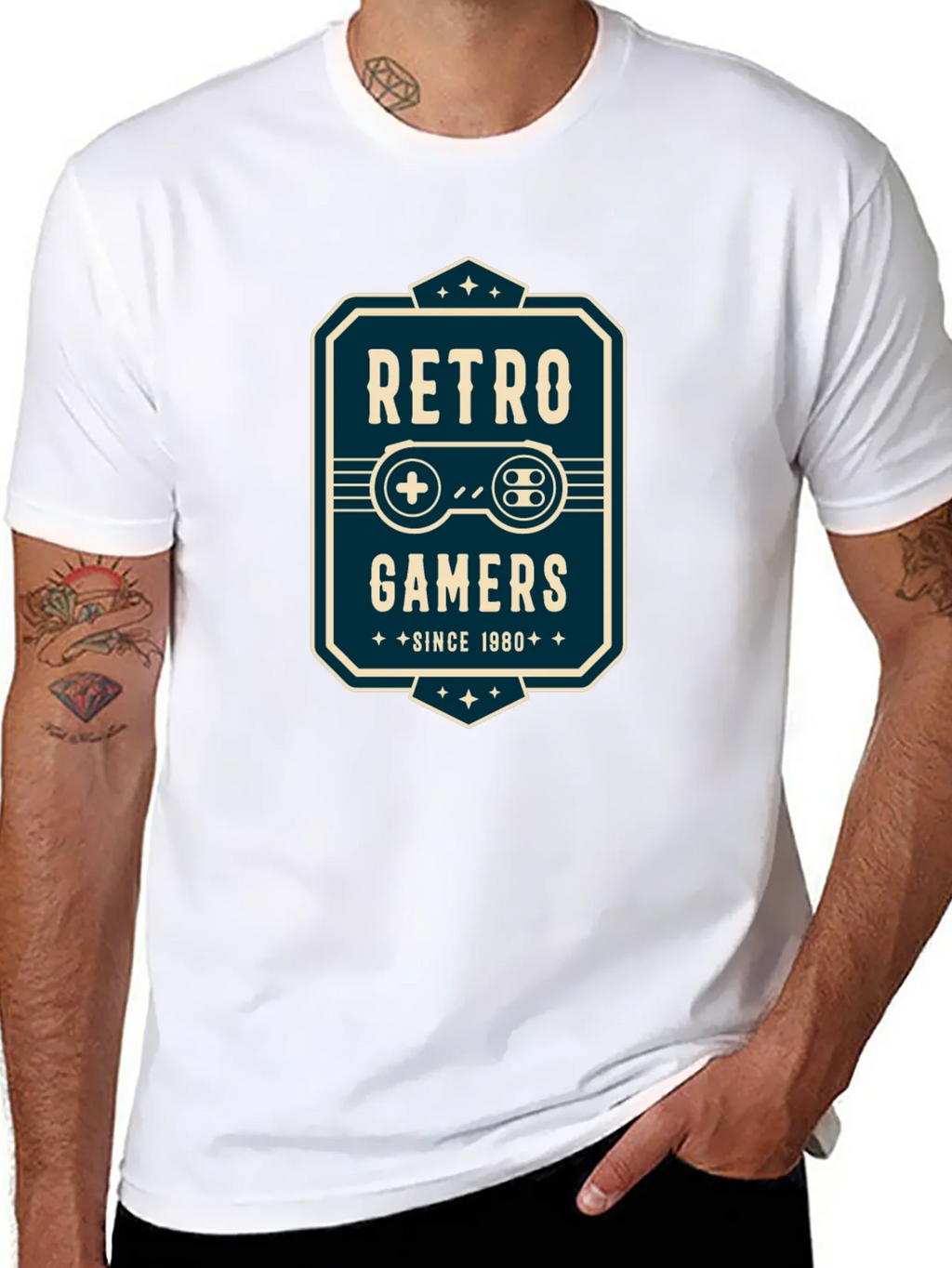 Retro Gamers Since 1980 T-Shirt product image 7