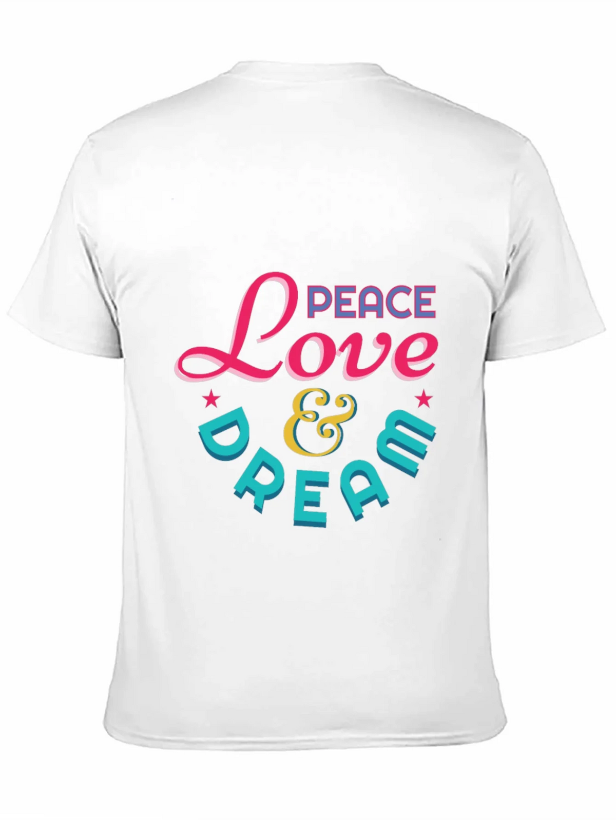 Peace Love & Dream Graphic T-Shirt product image 5