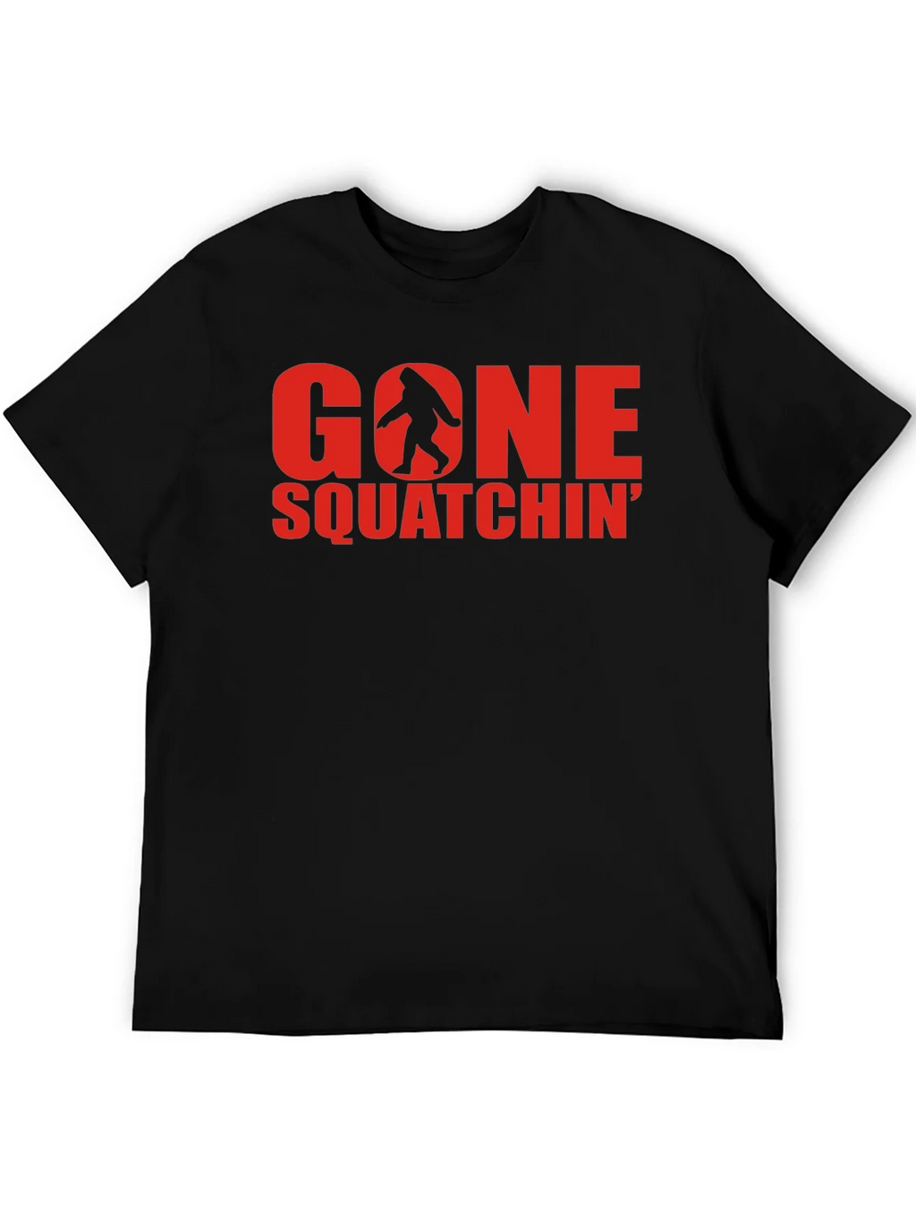 Gone Squatchin Black T-Shirt product image 5