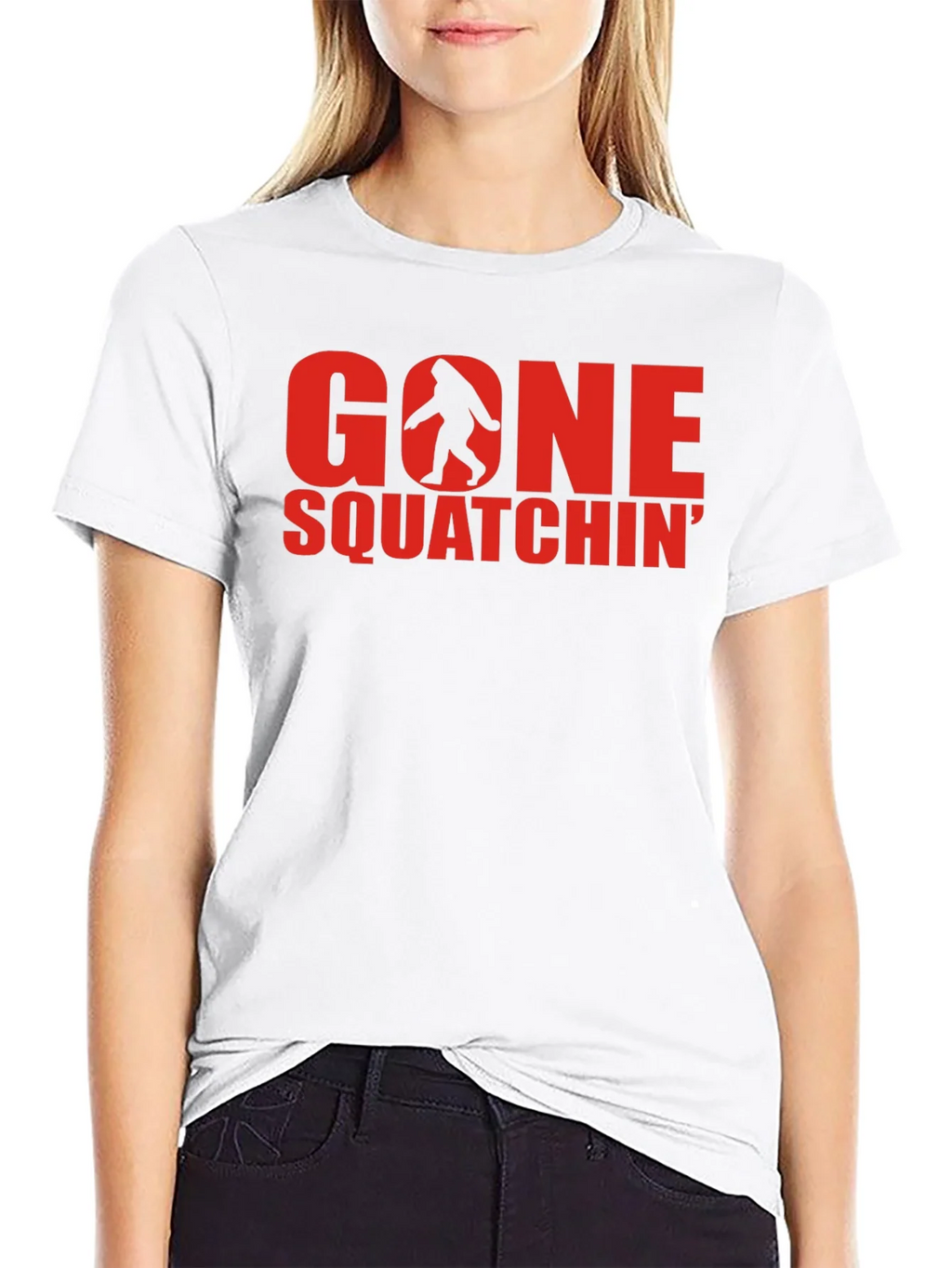 Gone Squatchin Black T-Shirt product image 8