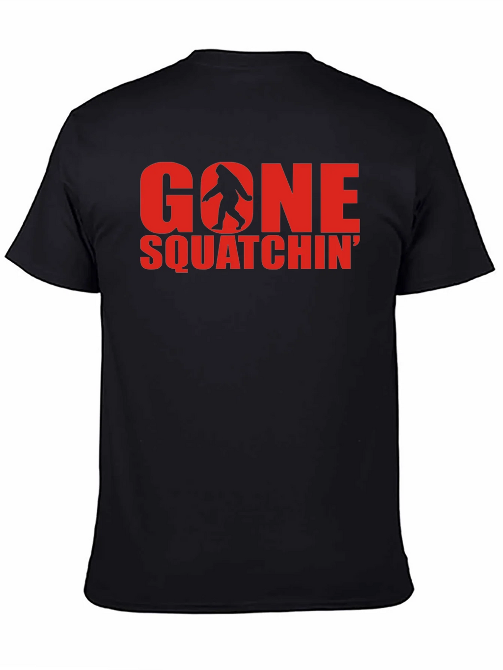 Gone Squatchin Black T-Shirt product image 4