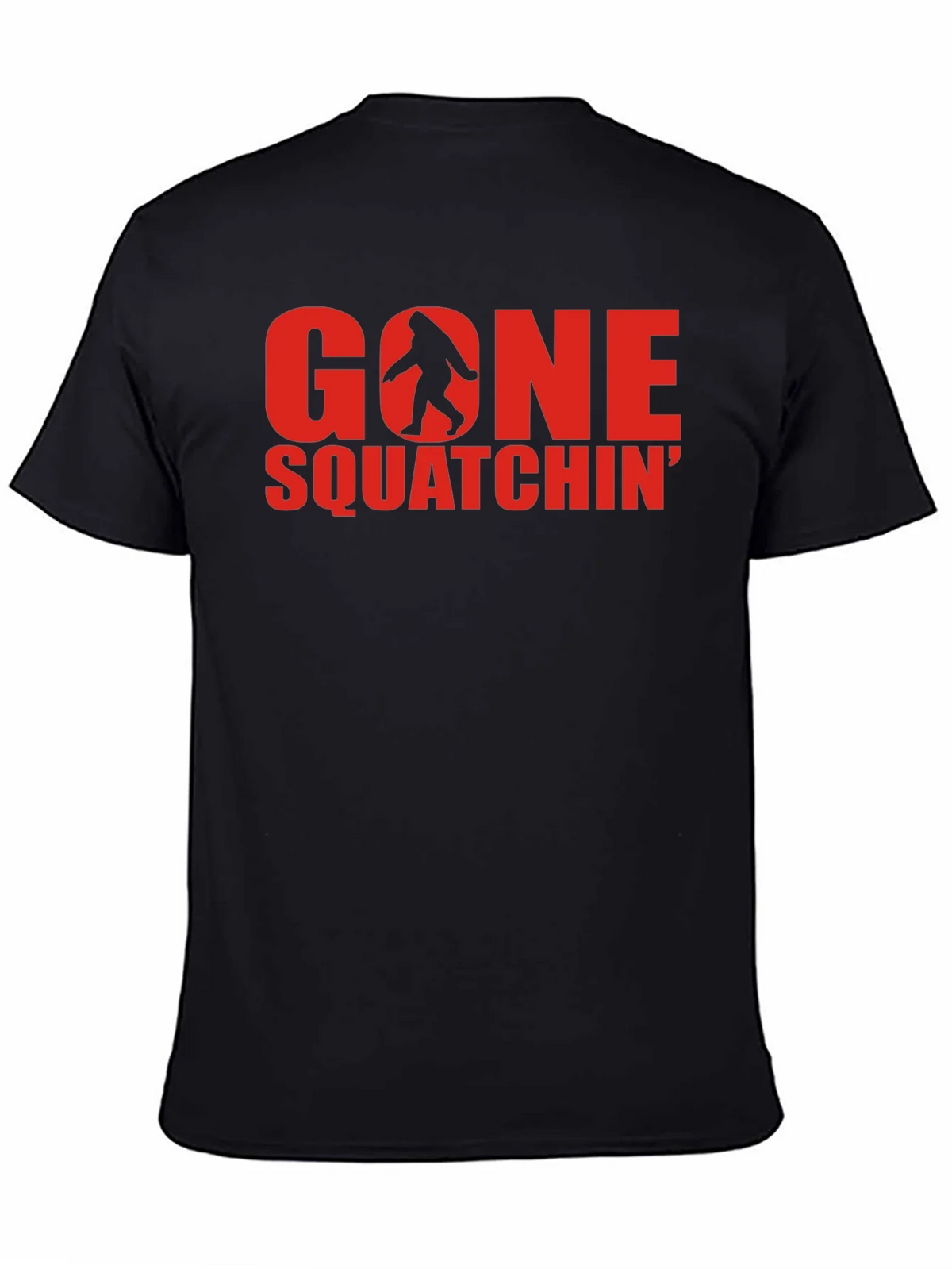Gone Squatchin Black T-Shirt product image 4