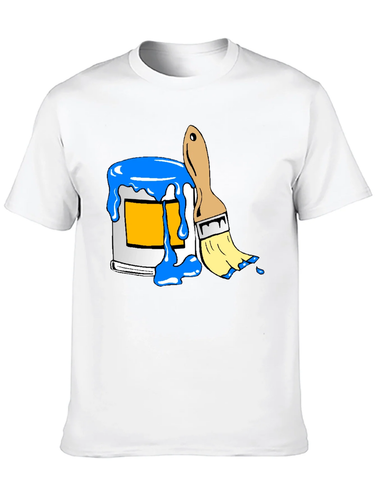Paint Can & Brush Graphic Tee - Artist Style product image 9