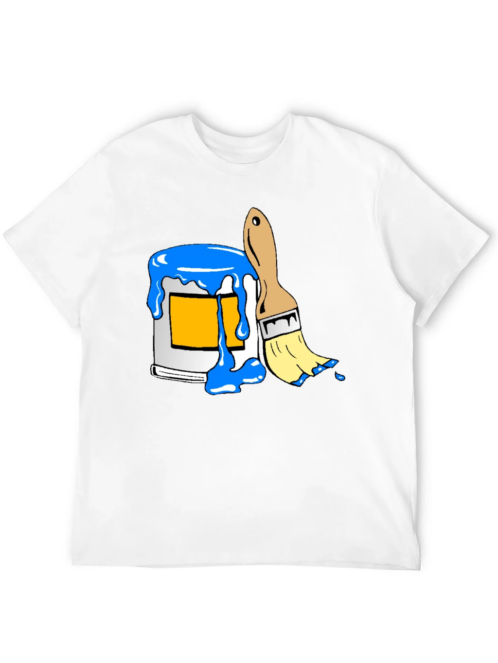 Paint Can & Brush Graphic Tee - Artist Style product image 11