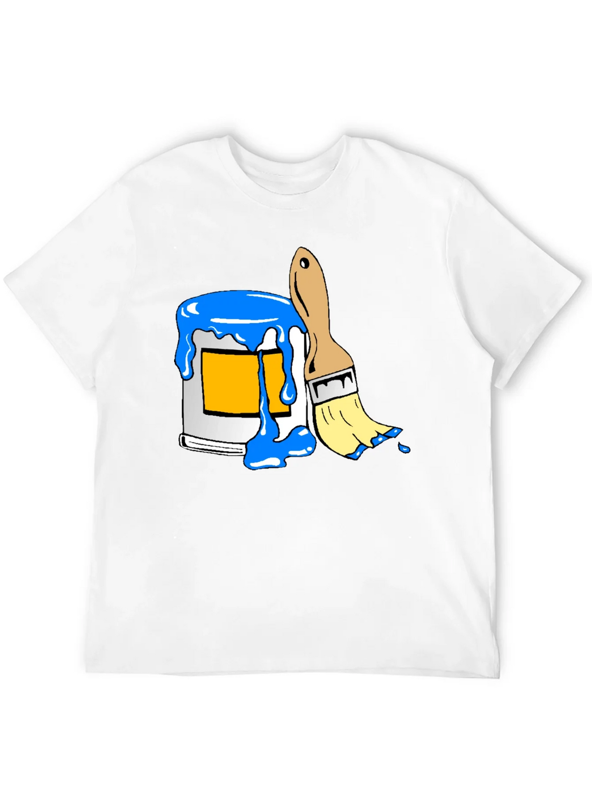 Paint Can & Brush Graphic Tee - Artist Style product image 11