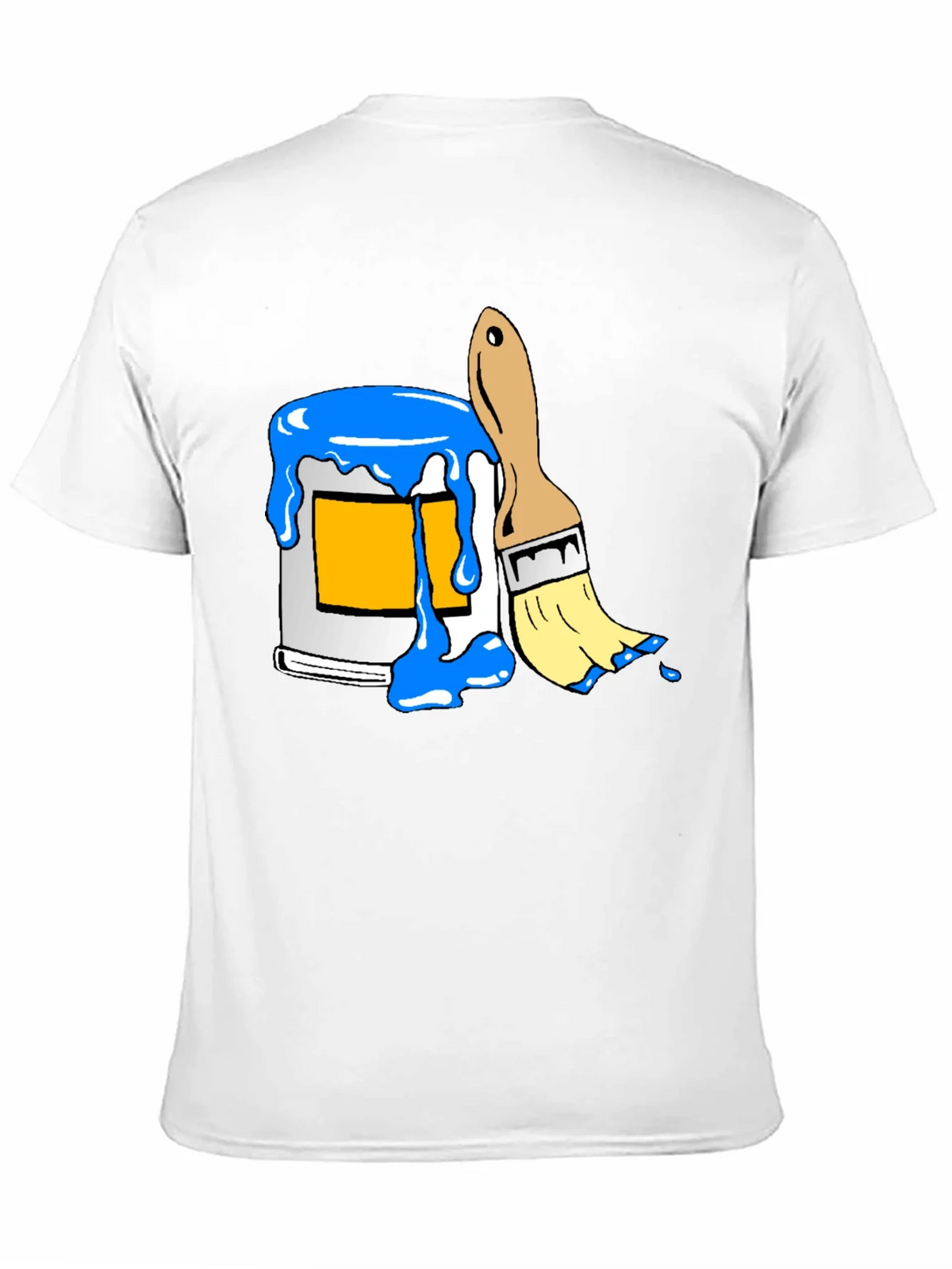 Paint Can & Brush Graphic Tee - Artist Style product image 10