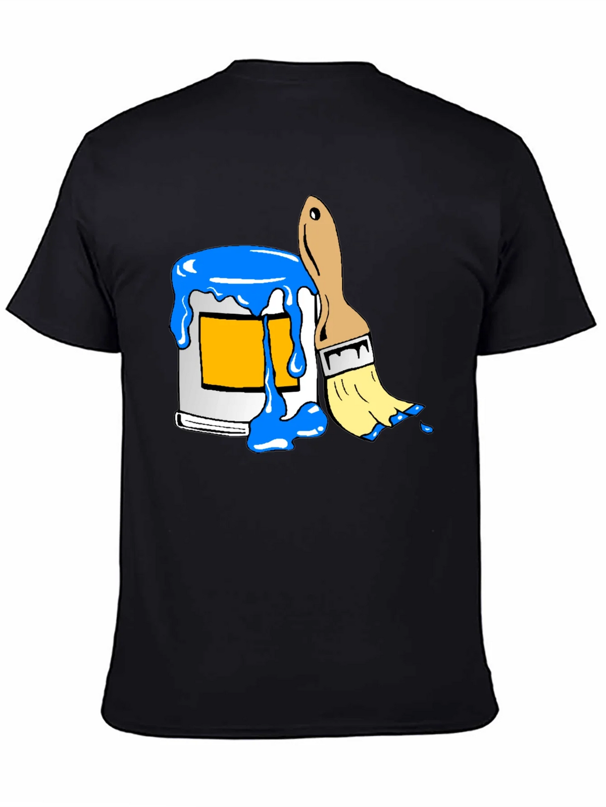 Paint Can & Brush Graphic Tee - Artist Style product image 4