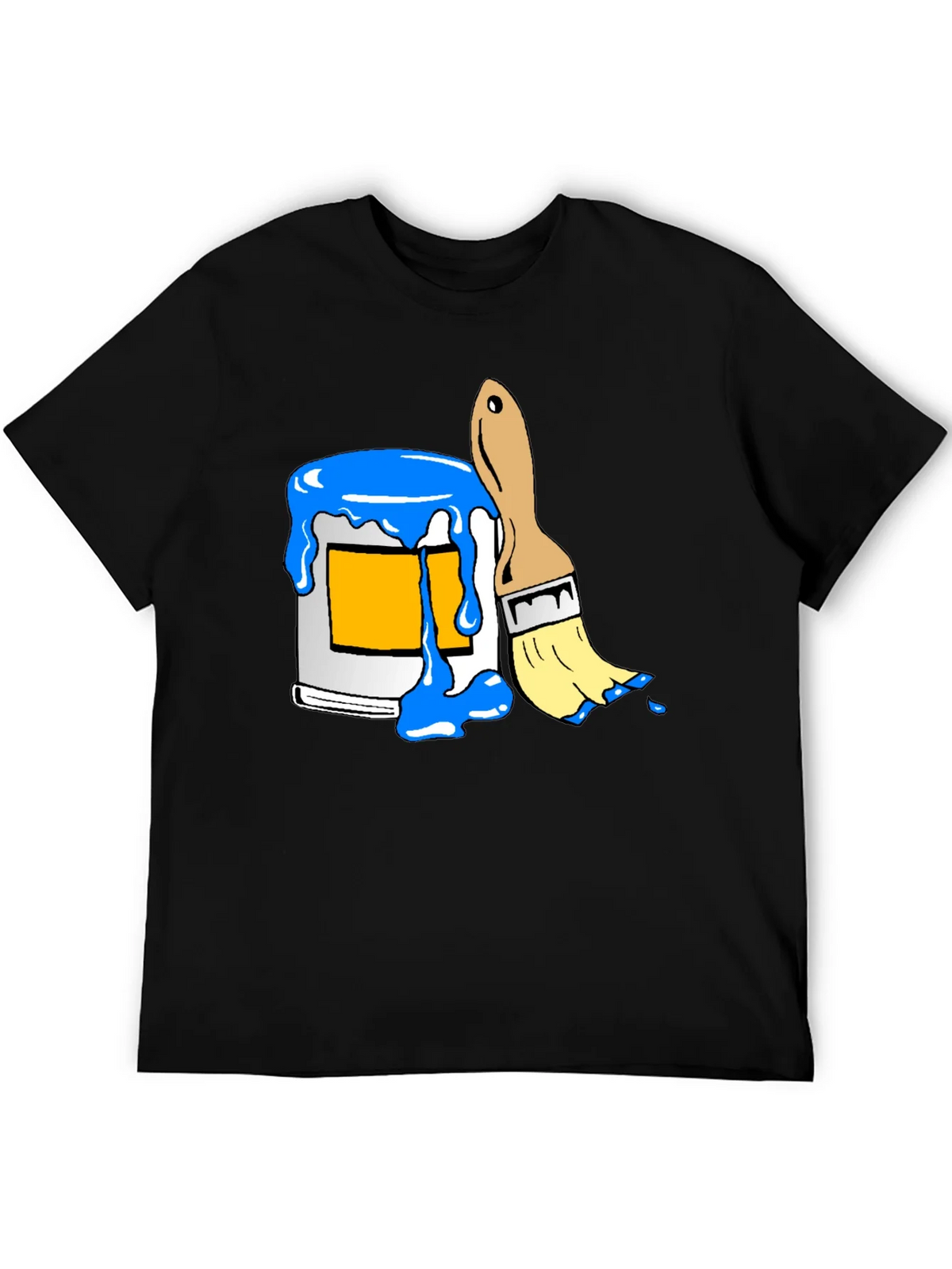 Paint Can & Brush Graphic Tee - Artist Style product image 5