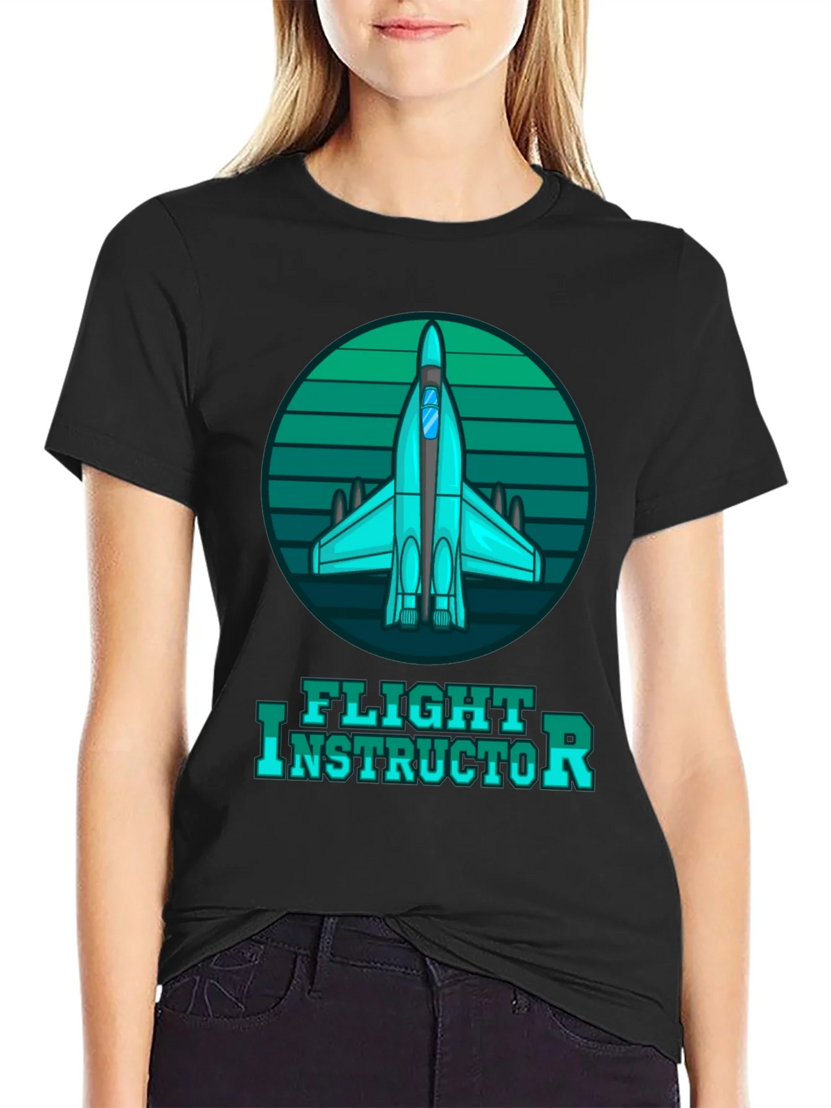 Flight Instructor Tee - Airplane Graphic T-Shirt product image 2