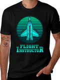 Flight Instructor Tee - Airplane Graphic T-Shirt product image 1