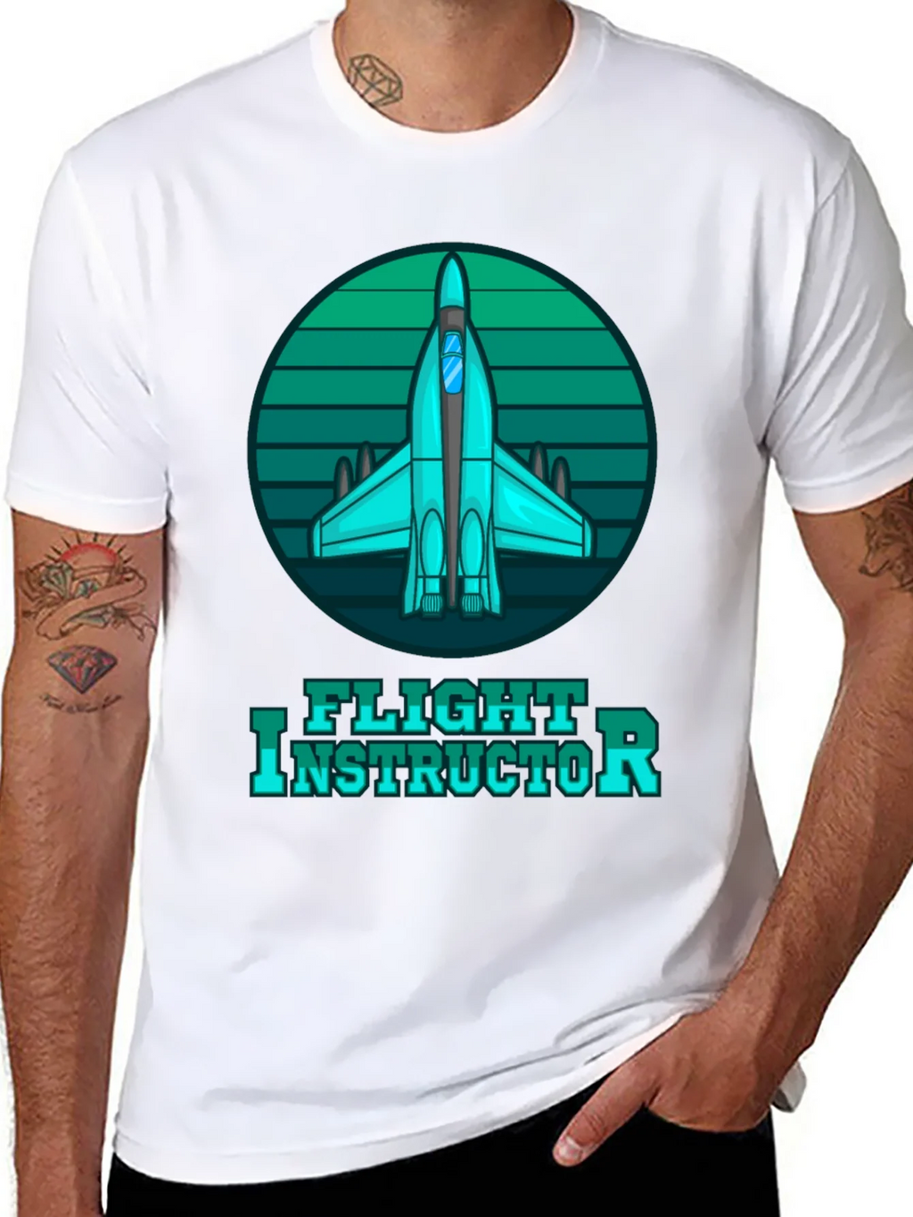 Flight Instructor Tee - Airplane Graphic T-Shirt product image 7
