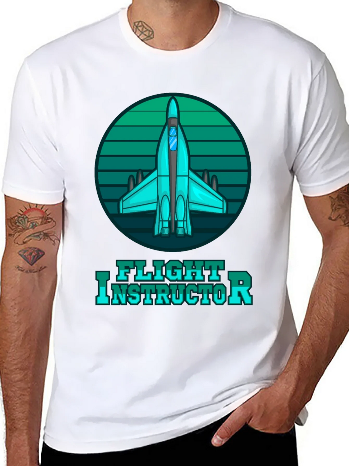 Flight Instructor Tee - Airplane Graphic T-Shirt product image 7