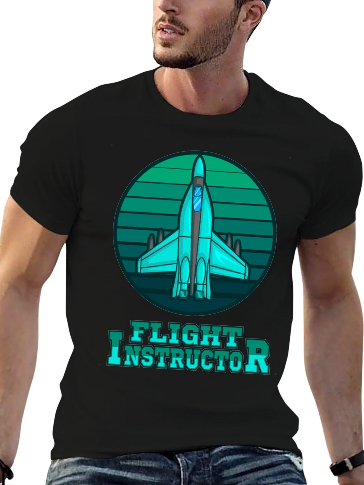 Flight Instructor Tee - Airplane Graphic T-Shirt product image 6